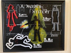 murder mystery 3d print model - Mito3D
