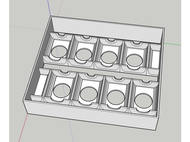 tamiya 4wd mini motor organizador 3D print model - Mito3D