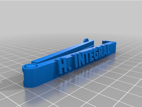 integral personalizado 3d print model - Mito3D