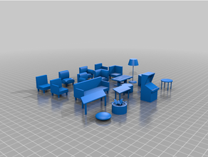 room 3d print model - Mito3D