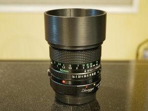 canon fd bs-52 lens hood camera 3d print model - Mito3D