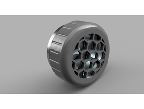 35mm filter capsule 3m 6200 6500 size - alpha 3d print model - Mito3D