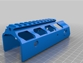 garra bullpup cubierta nerf pab talon 3d print model - Mito3D