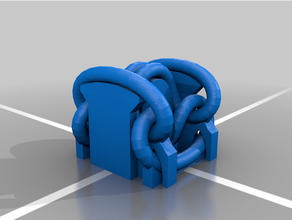 knot 0 art celtic 3d print model - Mito3D