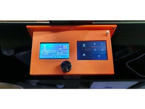 pannello controllo ender 3 + lcd octoscreen 3d print model - Mito3D