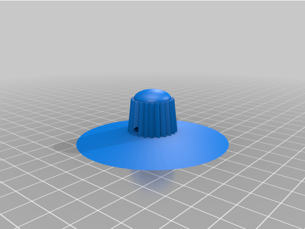 customized knob 3D print model - Mito3D