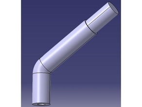 classic mini austin Schalthebel Verlängerung cooper Hebel 3d print model - Mito3D
