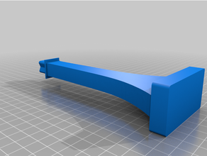 disney monorail stantions - figure 8 3d print model - Mito3D