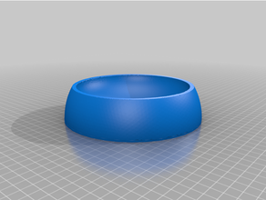 pet food bowl 3d print model - Mito3D
