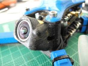 caddx ratel monte cherrycraft resistenza telaio montaggio videocamera fpv fotocamera racer 3d print model - Mito3D
