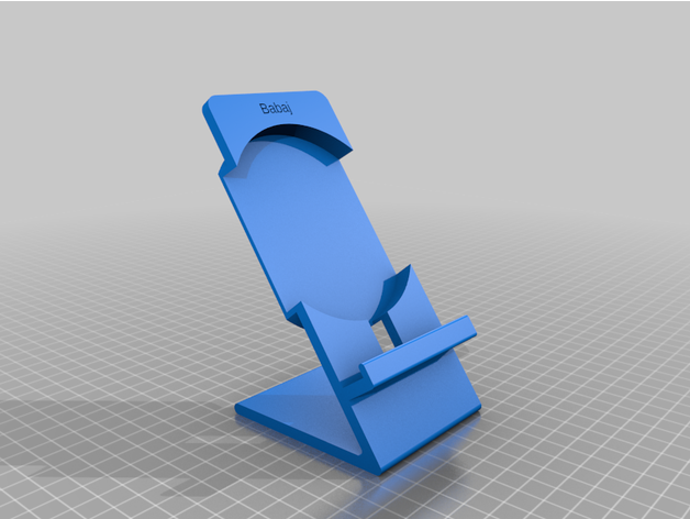 customized qi charging stand - ikea livboj 3D print model - Mito3D