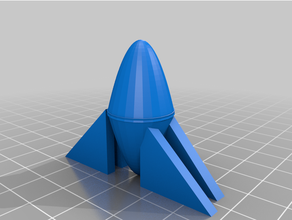 cohete pablo 3d print model - Mito3D