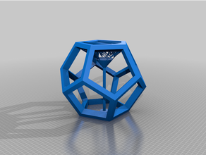 lampara docaedro 3d print model - Mito3D