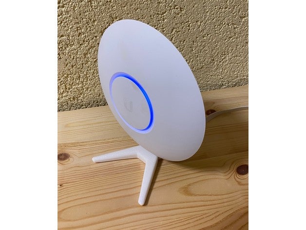 uqbiquiti unifi lite stand ac ubiquiti ubiquity unify 3D print model - Mito3D