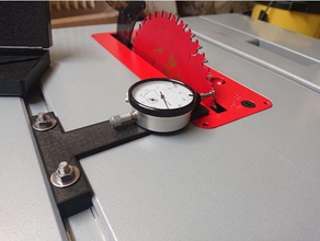 t-nut table measurment gauge holder bosch gts 635-216 incra measurement sawblade tablesaw 3d print model - Mito3D