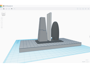 eve monument v2 3d print model - Mito3D