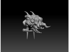 scary monster dnd 3d print model - Mito3D