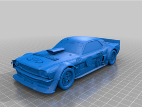 hoonicorn coche hoonigan ken block 3d print model - Mito3D