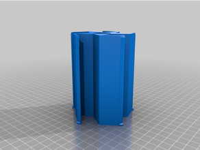 20 80 cubo carrete personalizado 3d print model - Mito3D