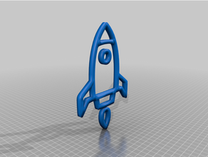 rocket dossel-test 3d print model - Mito3D