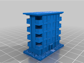 appartamenti tipo 2 1 300 3d print model - Mito3D
