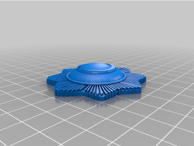 order osmanieh medal 3D print model - Mito3D