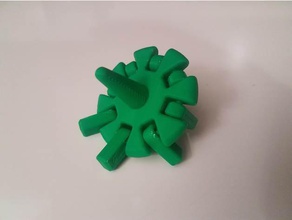 filatura bracci articolati remix articolato 3d print model - Mito3D