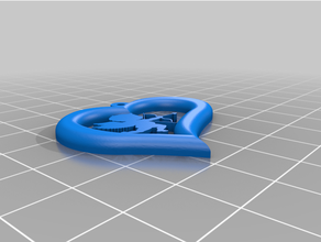 cupido corazón 3d print model - Mito3D