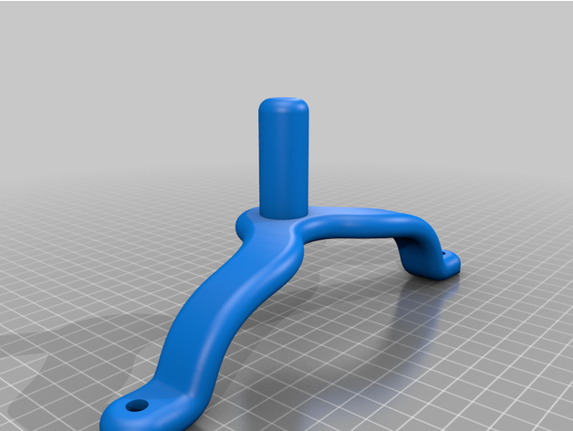 piper cub rudder horn pa11 pa18 3D print model - Mito3D