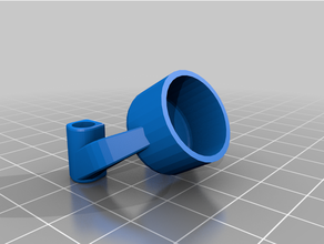 Antimaterie Photonen lollipop support v2 3d print model - Mito3D