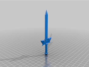mestre espada 3d print model - Mito3D