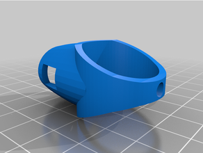 ring shaped orbit handle microlights microlight nano 3d print model - Mito3D
