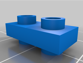 lego männliche Tischler kompatibel 3d print model - Mito3D