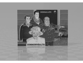 commonwealth herbalife lithophane 3d print model - Mito3D