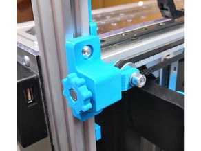 pulley gt2 riemenscheibe einstellbar nut 6 3d print model - Mito3D