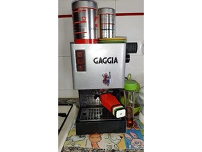 manico macchina caff expresso gaggia poignée espresso machine bellucci café pièces marco mbellucci 3d print model - Mito3D