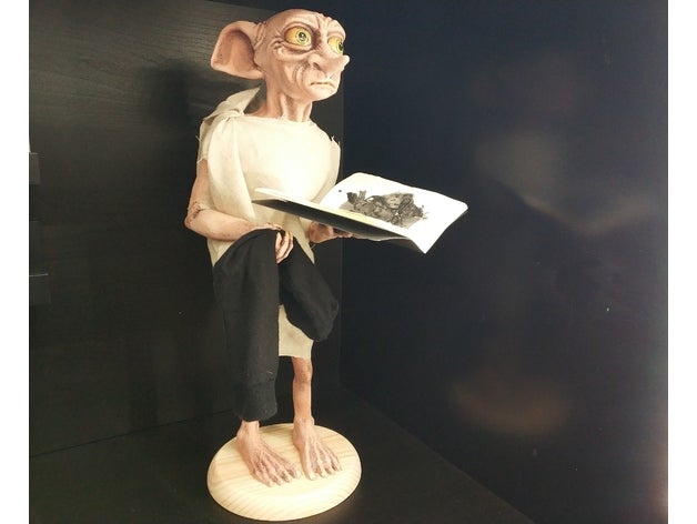 harry potter - dobby elf body figure scale statue 3D print model - Mito3D