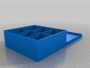 customized simple fully box text 1 3d print model - Mito3D