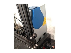 ender 3 pro power fan silent 3d print model - Mito3D