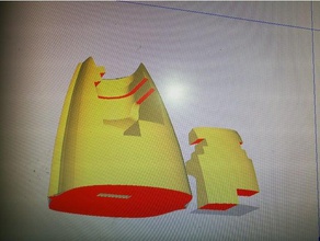 funjet ultra 2 fpv naso runcam micro aquila non testato 3d print model - Mito3D