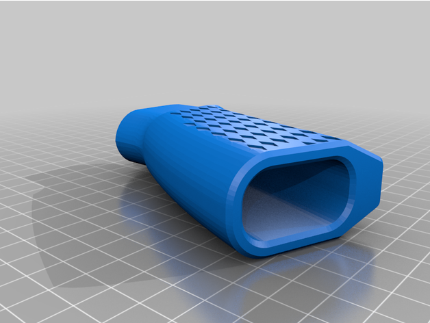 airsoft gbbr pistol grip 3D print model - Mito3D