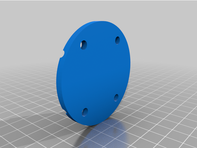 vibration damper base plate 3D print model - Mito3D