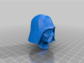 lego darth vader helmet 3d print model - Mito3D