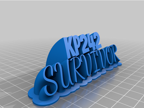 kp242 customized 3d print model - Mito3D
