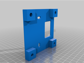 zafiro pro vertical bowden 3d print model - Mito3D