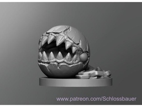 chain chomp molestar dungeons dragons tablero mesa 3d print model - Mito3D