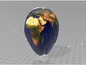 earth easteregg 3d print model - Mito3D