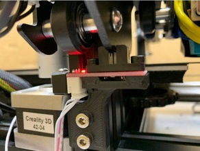 optische Endabschalter Halterung Halter ender 3 sensor einstellbare creality filament opto 3d print model - Mito3D