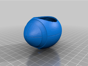 football pac 3d print model - Mito3D