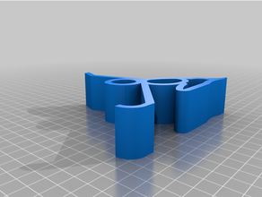 téléphone stands poulpe genoux parleur 3d print model - Mito3D